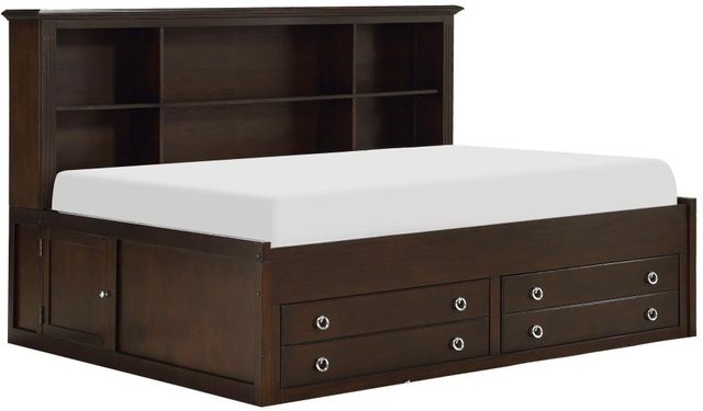 Homelegance® Meghan Espresso Twin Lounge Storage Youth Bed-1
