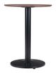 Zuo® Alto Brown & Black Bistro Table-2