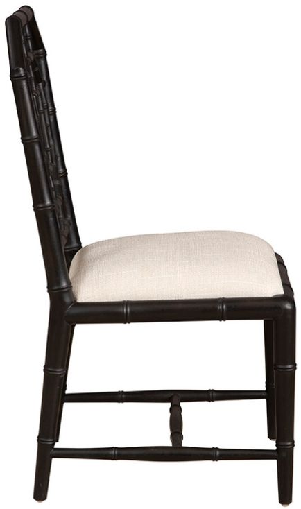 Furniture Classics Lahara Black/White Dining Side Chair-2