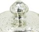 A & B Home Clear/Silver Lidded Jar-4
