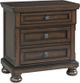 Elements International Kingston Cherry Nightstand-0