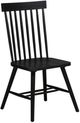 Coaster® Hamlyn 5-Piece Black Round Wood Dining Table Set-5