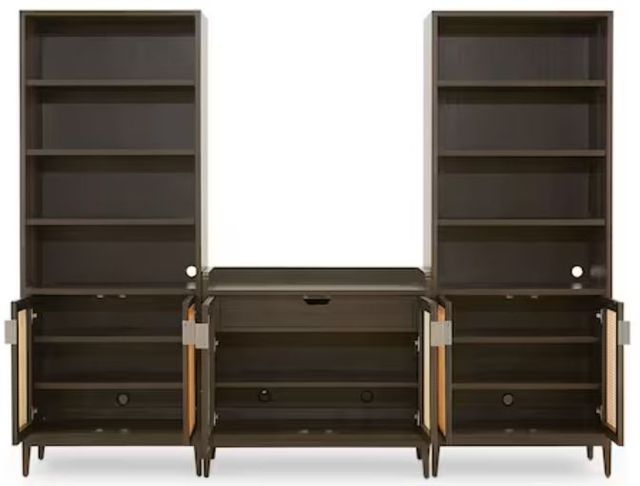 Bassett® Furniture Emory Toasted Oak 104" Wall Storage-3