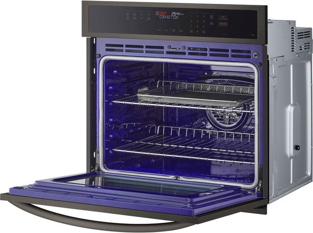 LG 30" PrintProof® Black Stainless Steel Single Electric Wall Oven-3