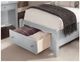 Vaughan-Bassett Bonanza Gray Twin Storage Bed-1