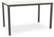 Amisco Customizable Ricard 36" White Glass Counter Height Table-0
