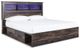 Signature Design by Ashley® Drystan 3-Piece Multi King Bookcase Bed Set-1
