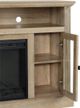 Ameriwood Home Chicago Natural 50" Electric Fireplace Media Console-3