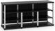 Salamander Designs® Synergy Open Center Triple 30 AV Cabinet-Black/Aluminum-0