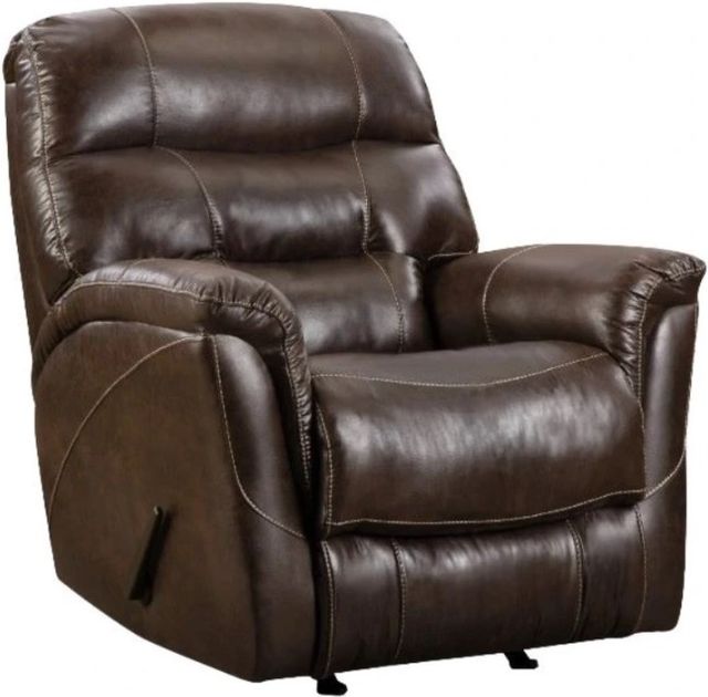 Stateside Seating Sierra Espresso Manual Rocker Recliner-0