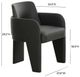 TOV Furniture Leo Black Dining Chair-2