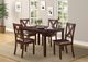 Nationwide Furniture Distributors Brown  5-Piece Dining Room Set-0
