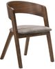 Armen Living Cortina Jackie 5-Piece Walnut Dining Set-4