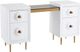 TOV Furniture Bovey White Lacquer Desk-0