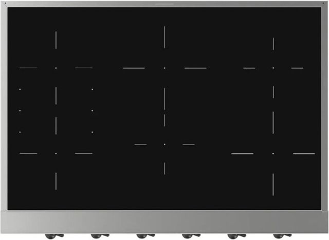 Ilve Nostalgie II 36” Stainless Steel Induction Rangetop with 6 Elements and Burnished Trim-0