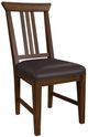A-America® Cortez Saddle Brown Side Chair-0