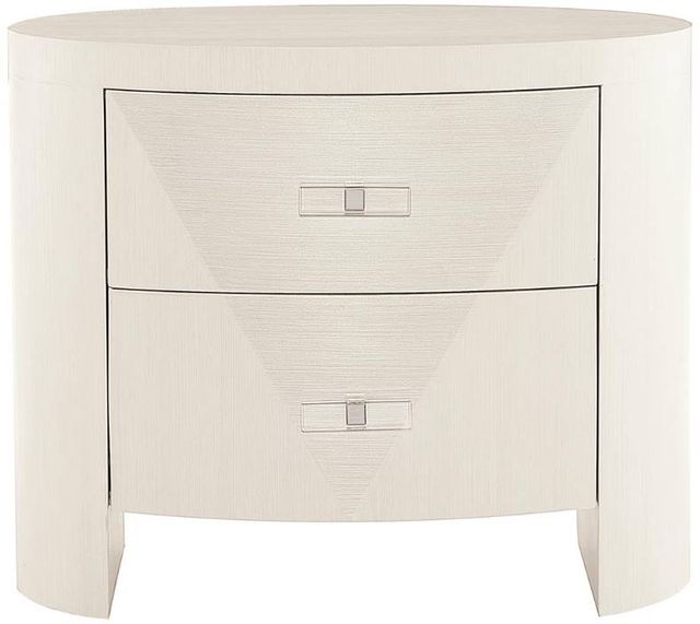 Bernhardt Axiom Linear White Nightstand-0