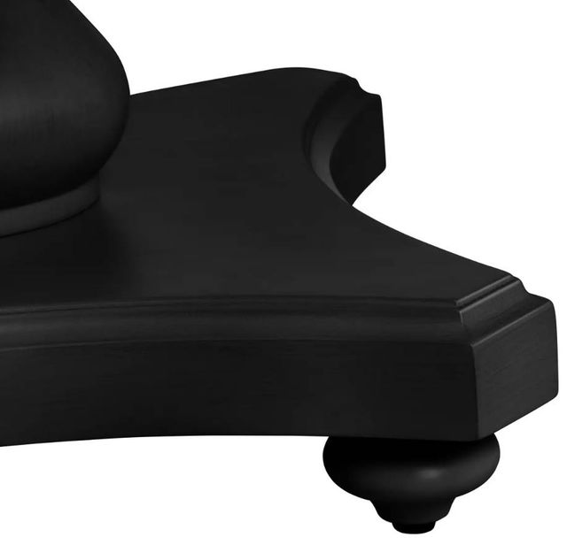 Crestview Collection Ashleigh Black Round Accent Table-1