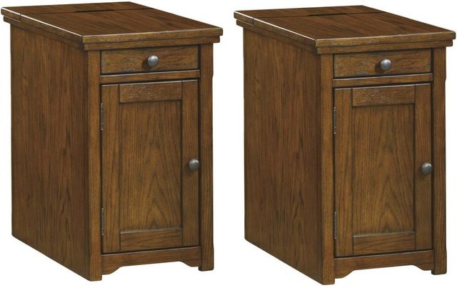 Signature Design by Ashley® Laflorn 2-Piece Brown End Table Set-0