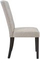 Elements International Lexi 5-Piece Taupe/White Rectangular Dining Set-2
