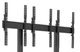 Chief® FUSION™ Black 3 x 2 Portrait Large Freestanding Video Wall Cart-1