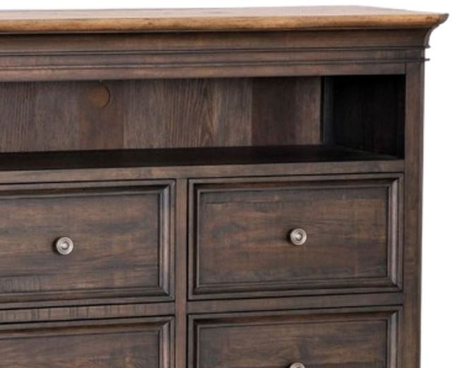 Napa Furniture Design Grand Louie Brown 4-Drawer Media Chest-1