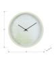 Monarch Specialties Inc. Green 12" Wall Clock with White Numbers-2