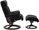 Stressless® by Ekornes® Customizable Magic Large Manual Recliner and Ottoman with Signature Base-2