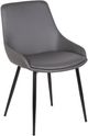 Armen Living Mia Black/Gray Dining Side Chair-0