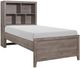 Homelegance® Woodrow 3-Piece Gray Twin Bookcase Bed-3