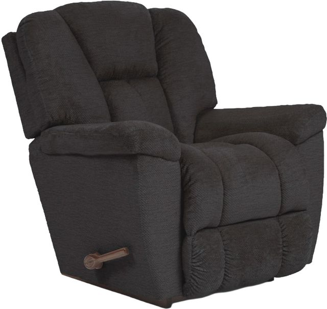 La-Z-Boy® Maverick Slate Manual Rocking Recliner-0