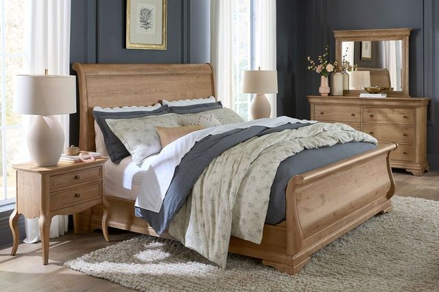 aspenhome® Chateau Philippe Cognac California King Sleigh Bed-1