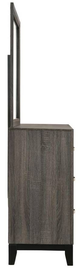 Coaster® Watson Gray Oak Dresser with Mirror-3