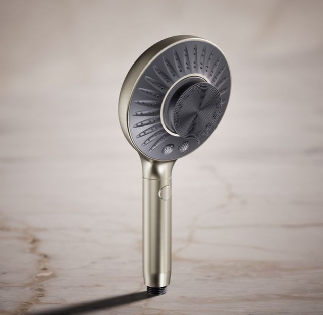 KOHLER® SpaViva™ Vibrant Brushed Nickel 1.75 GPM 2-Function Handshower with All-In-One Cleansing Device-1