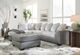 Benchcraft® Clairette Court Alloy Oversized Accent Ottoman-3