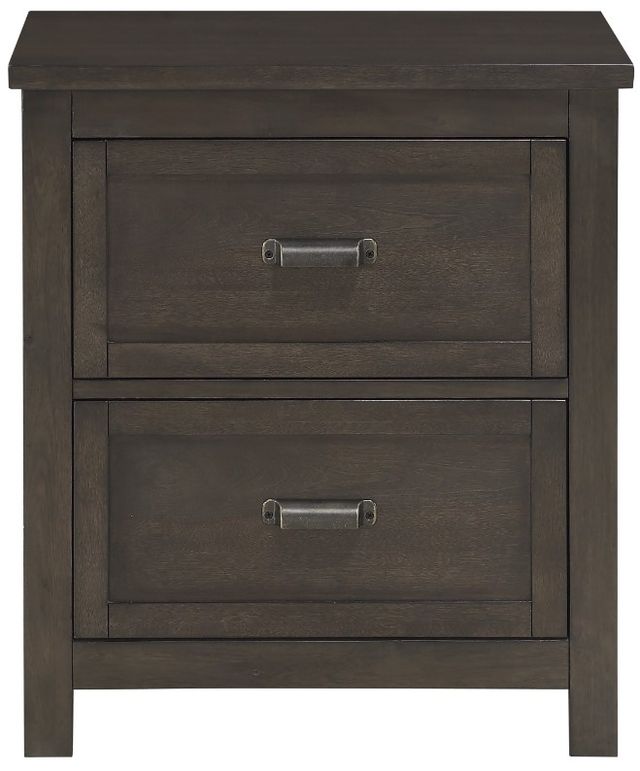 Homelegance® Hebron Dark Cherry Nightstand-2