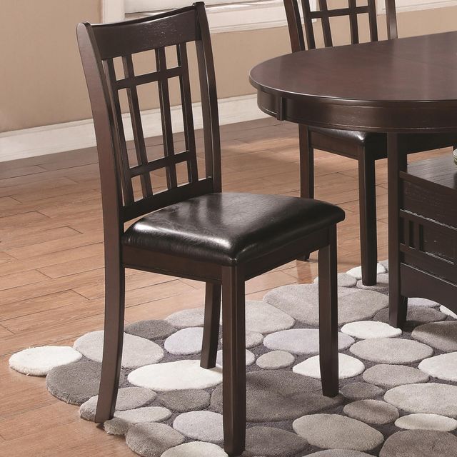 Coaster® Lavon 5-Piece Espresso Dining Table Set-1