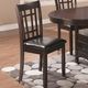 Coaster® Lavon 5-Piece Espresso Dining Table Set-1
