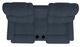 La-Z-Boy® Pinnacle Navy Power Wall Reclining Loveseat with Console, Headrest, and Lumbar-4