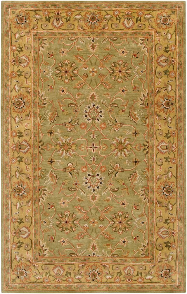 Surya Crowne Brown 6'x9' Area Rug-0