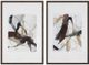 Uttermost® Jennifer Goldberger 2-Piece Burgundy Interjection Framed Print Set-0