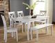Jofran Inc. Simplicity Dove Gray X-Back Dining Side Chair-1