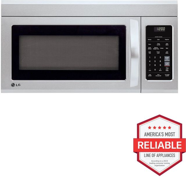 LG 1.8 Cu. Ft. PrintProof™ Stainless Steel Over The Range Microwave-1