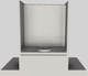 Vent-A-Hood® 42" Stainless Steel Contemporary Wall Mounted Range Hood-4