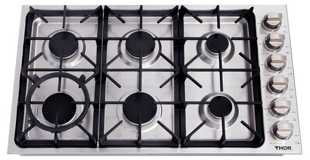 Thor Kitchen® 4 Piece Stainless Steel Gas Kitchen Package-3