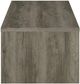 Coaster® Felix Gray Driftwood Coffee Table-3