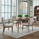 Liberty Furniture Hickory Grove 5-Piece Elliston Oatmeal/Heirloom Brown Optional Rectangular Dining Table Set-1
