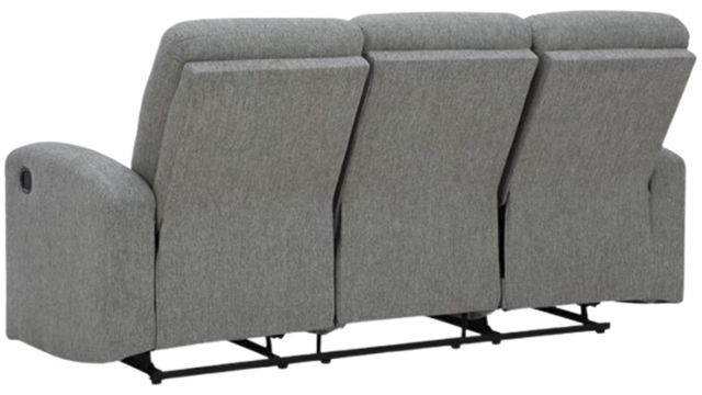 Signature Design by Ashley® Moreau Place Sterling Manual Reclining Sofa-4