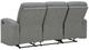 Signature Design by Ashley® Moreau Place Sterling Manual Reclining Sofa-4