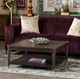 Crestview Collection Carrington Stained Dark Brown Cocktail Table-1